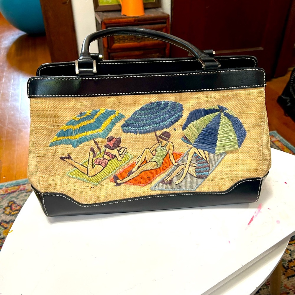 Summer Tompkins Embroidered Handbag